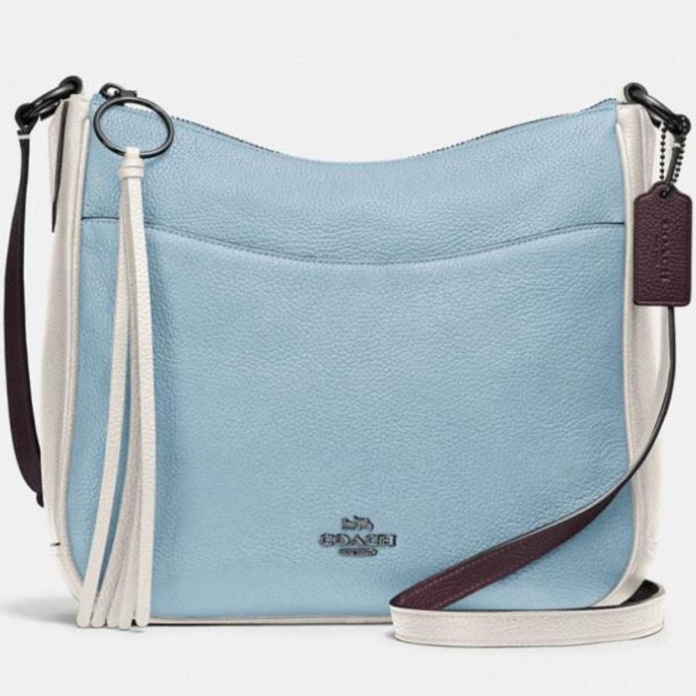 COACH CHAISE CROSSBODY IN COLORBLOCK
